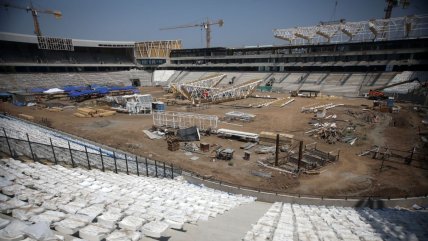   Dirección del Trabajo suspendió obras en el Claro Arena por 