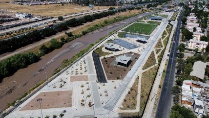  Con 6.500 árboles, skatepark y canchas deportivas abre sus puertas el Parque Mapocho Río  