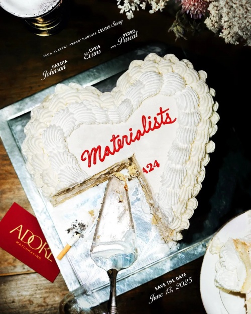 Cartel promocional de "Materialists