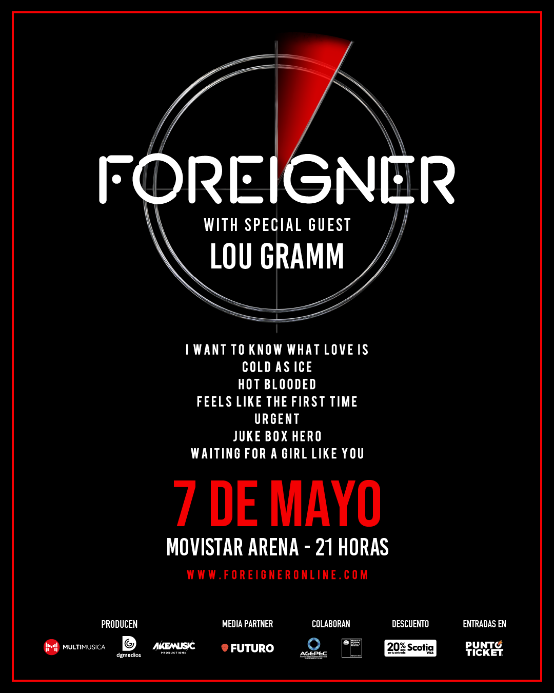 FOREIGNER TOUR