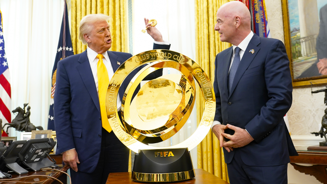 Infantino a Trump: 