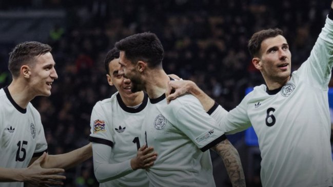 Alemania tomó ventaja en cuartos de la Nations League tras remontada ante Italia en Milán