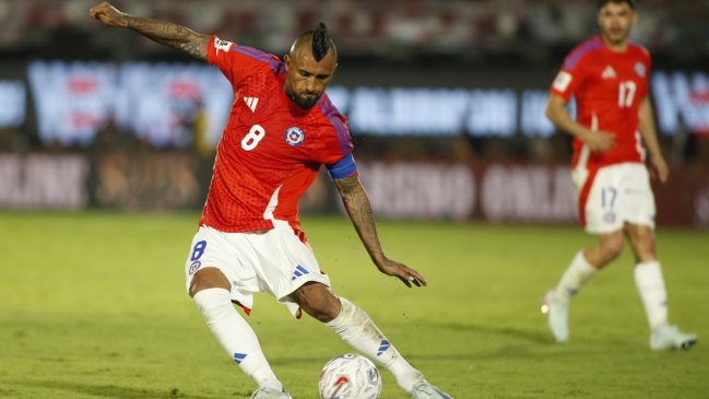 Arturo Vidal ante el adverso momento de La Roja: Jamás dejaremos de luchar