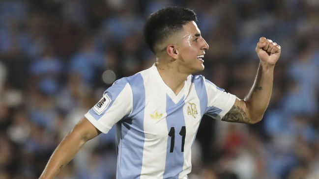 [VIDEO] Thiago Almada firmó la victoria para Argentina con golazo ante Uruguay en Montevideo