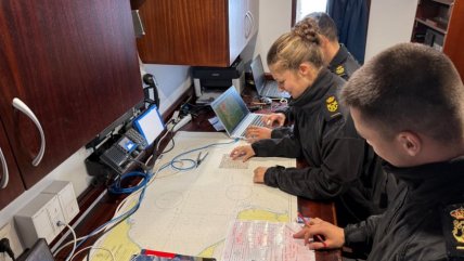  Armada española difundió fotos de navegación de la princesa Leonor en Chile  