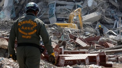   Chileno vivió el terremoto en Bangkok: 