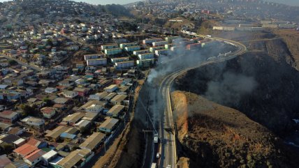  Protesta de pescadores: Barricadas generaron cortes en Camino La Pólvora 