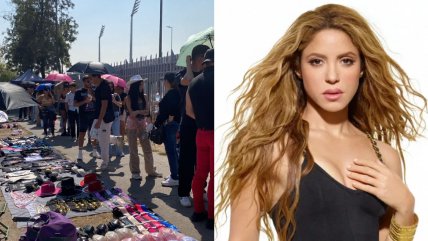   Fans de Shakira repletan perímetro del Estadio Nacional en la previa del concierto 