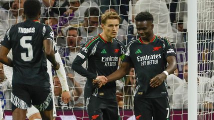   [VIDEO] Saka marcó un golazo ante Real Madrid y compensó el penal fallado 