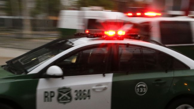 Lampa: Delincuentes intentaron atropellar y amenazaron con armas a carabineros