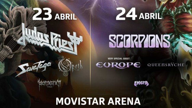 Scorpions y Judas Priest: ¿Última oportunidad en Chile?
