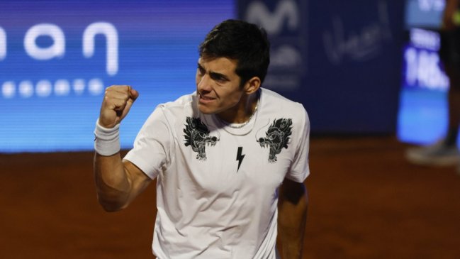 Cristian Garin dio una muestra de carácter y avanzó a semifinales en Austria
