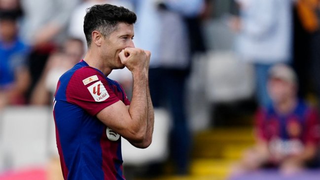 Lewandowski recibió el alta médica y será opción ante Inter de Milán