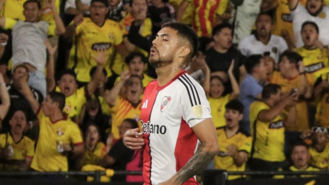 Paulo Díaz volvió a las canchas en exigido triunfo de River Plate sobre Barcelona en la Libertadores