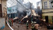 Hallaron cadáver en escombros de incendio en Barrio Puerto de Valparaíso