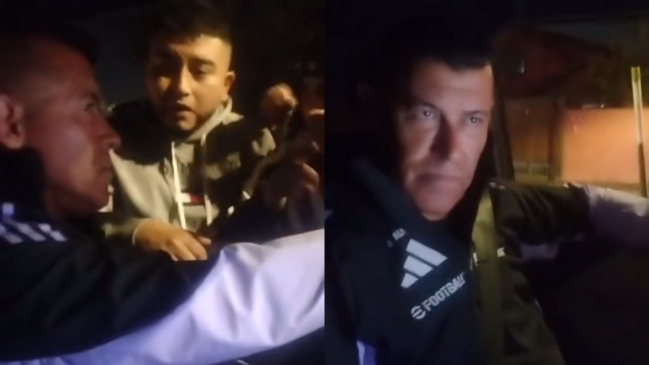 Hinchas de Colo Colo increparon a Jorge Almirón y el plantel en el Monumental