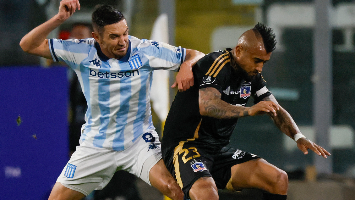 La visita de Colo Colo a Racing por la Copa Libertadores La visita de Colo Colo a Racing por la Copa Libertadores