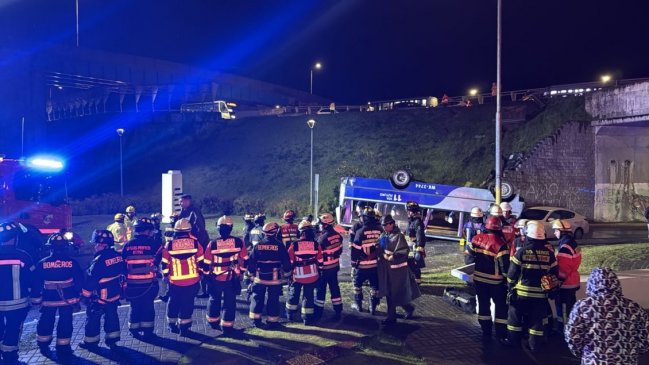 Conductor de taxibus que provocó accidente con tres fallecidos arrojó positivo a cocaína