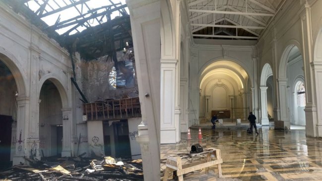 Parroquia La Asunción reabre a cinco años de ser vandalizada e incendiada