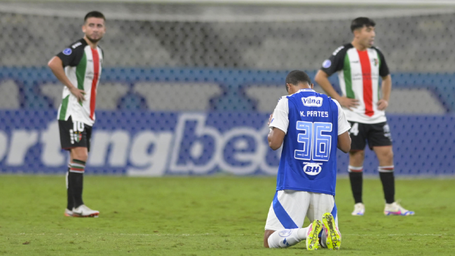 Conmebol abrió expediente disciplinario contra Palestino por gestos racistas ante Cruzeiro