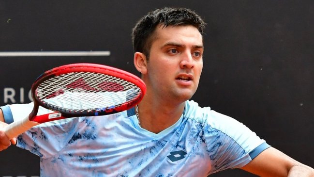 Tomás Barrios se despidió de Roland Garros con una dura caída ante Rocha