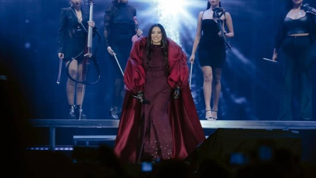Myriam Hernández concretó su primer Estadio Nacional