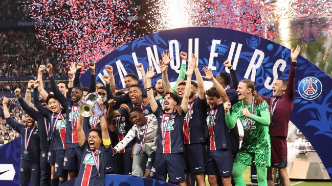 PSG ganó la Copa de Francia tras batir a Stade de Reims y sueña con el triplete