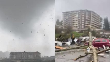  Diversos daños a la ciudad: El fuerte tornado que afectó a Puerto Varas  