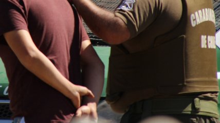  Intensa persecución terminó con seis detenidos en el sector oriente de Santiago  