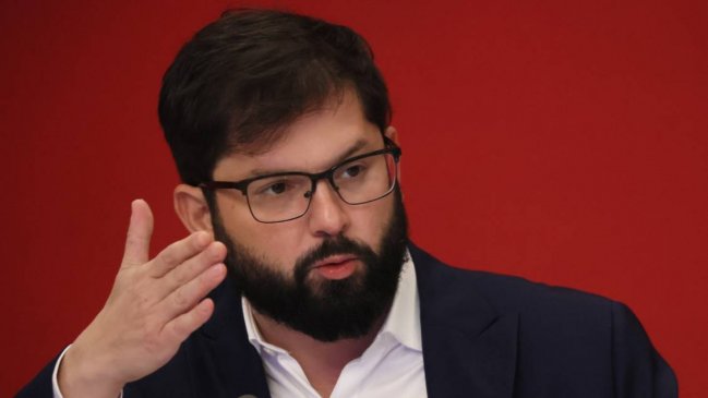 Licencias: Boric dice que,