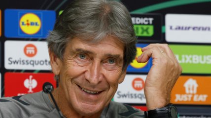   Pellegrini anticipó la final de Conference ante Chelsea: Desde el principio vamos a salir a ganar 