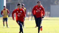 Darío Osorio y Guillermo Maripán se unieron a los trabajos de la selección chilena
