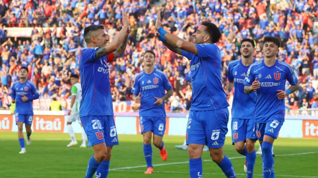 La U volvió al triunfo con una sólida goleada ante O'Higgins por la Liga de Primera