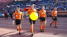 Árbitros salieron a la cancha del Nacional con la pelota de Quico