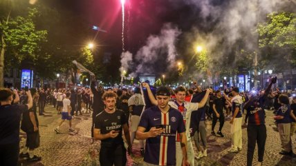   París pasó de la fiesta a los disturbios en celebración de PSG 
