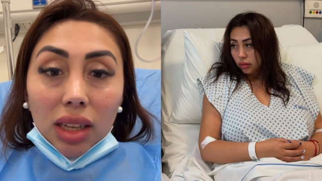 La mediática Naya Fácil cancela viaje y es hospitalizada por infección grave