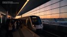 Con imágenes creadas con IA, Boric recreó cómo será el metro que llegará al aeropuerto