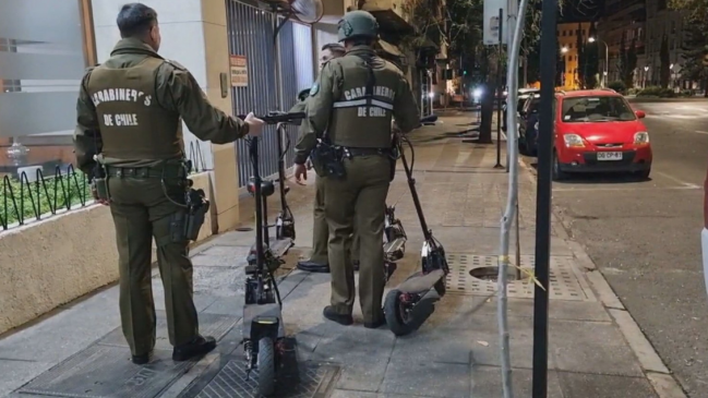 Delincuentes juveniles fracasaron al intentar portonazo a bordo de un scooter