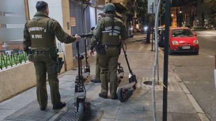   Delincuentes juveniles fracasaron al intentar portonazo a bordo de un scooter 
