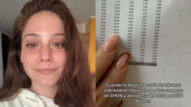 Joven recibió cobro de $530 mil en impuestos por compras en Shein y Aliexpress