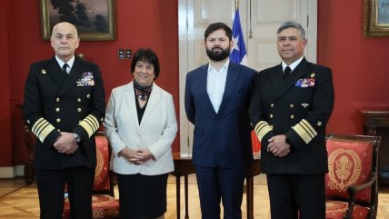   Presidente Boric designó al nuevo comandante en jefe de la Armada 