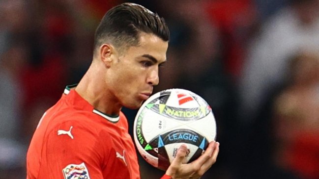 [VIDEOS] Así vivió Cristiano Ronaldo la coronación de Portugal en la Nations League