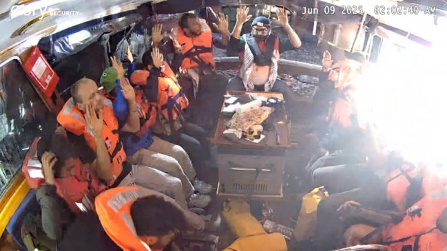 Flotilla de la Libertad: Voluntarios de Madleen fueron secuestrados por fuerzas israelíes