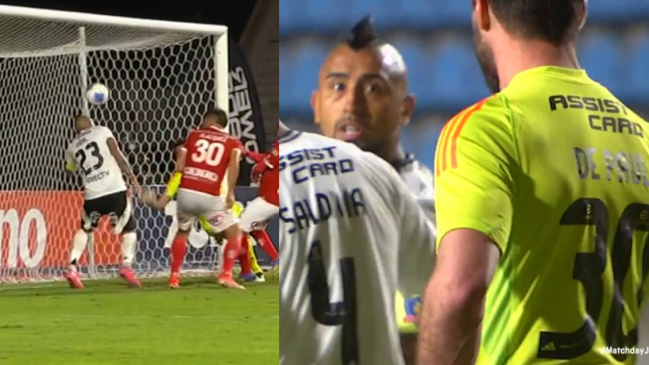 [VIDEOS] Vidal hizo un autogol y las emprendió contra De Paul en Iquique