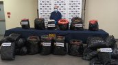 PDI incautó en Vicuña 107 kilos de marihuana que serían distribuidos en La Araucanía
