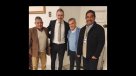 Marcelo Barticciotto, Héctor Hoffens y Mario Lepe fueron parte del Día del Padre en La Moneda