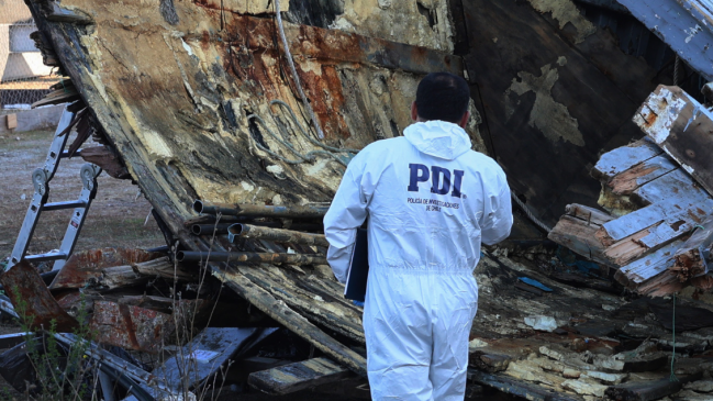 Armada encontró restos de embarcación menor extraviada en el Biobío