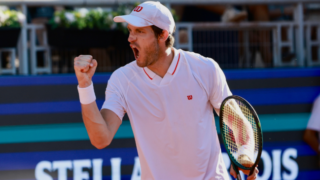 Nicolás Jarry debutó con triunfo en la qualy de Halle y quedó a un paso del cuadro principal