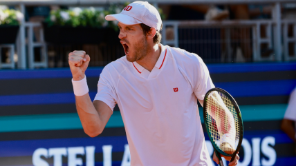   Nicolás Jarry debutó con triunfo en la qualy de Halle y quedó a un paso del cuadro principal 