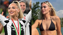 Las vacaciones de Alisha Lehmann, una de las futbolistas más seguida en redes sociales